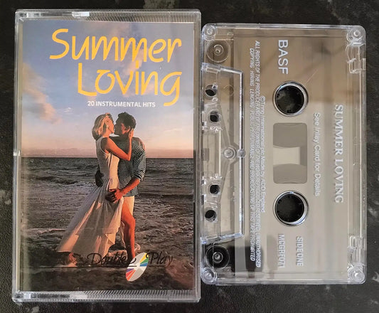 Summer Loving Album, 20 Instrumental Hits, Tring, mc grf 071, Vintage Cassette Magretro