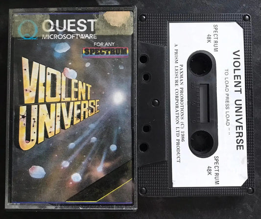 Violent Universe, ZX Spectrum by Quest Magretro