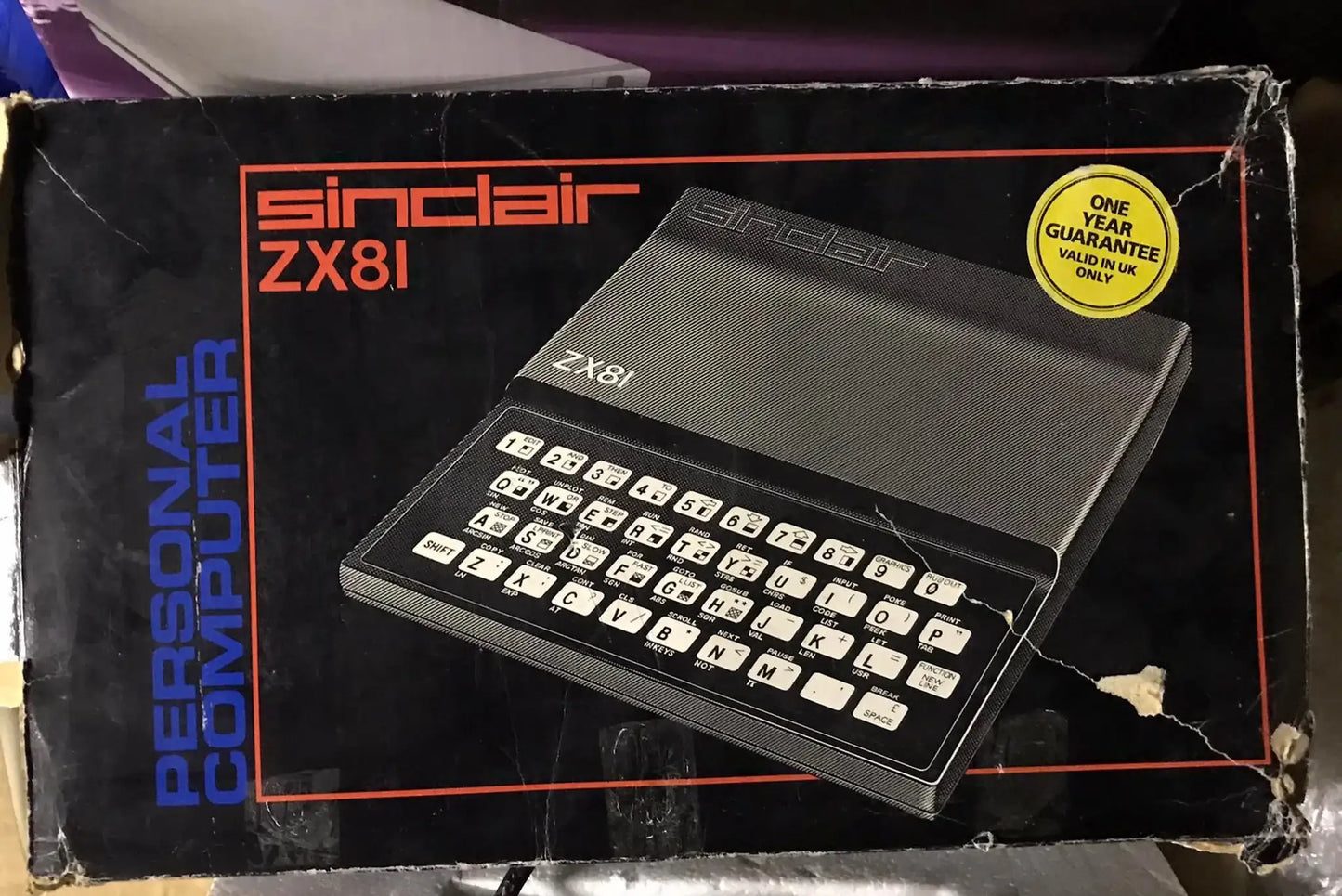 Vintage Sinclair ZX81 Personal Computer UK PAL Magretro