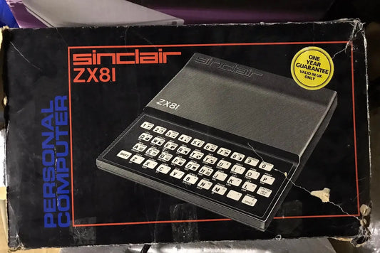 Vintage Sinclair ZX81 Personal Computer UK PAL Magretro