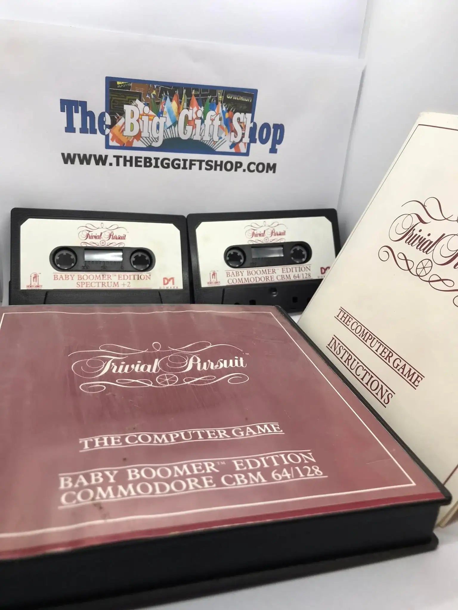 Trivial Pursuit: Baby Boomer Edition, C64, by Domark (SUPER RARE) Magretro