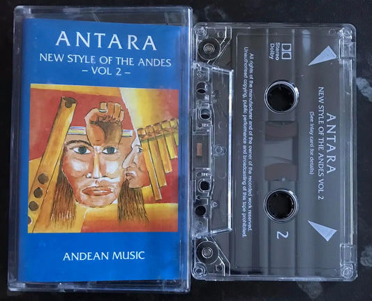 Antara, New Style of The Andes, Vol 2, Andean Music, Vintage Cassette Magretro