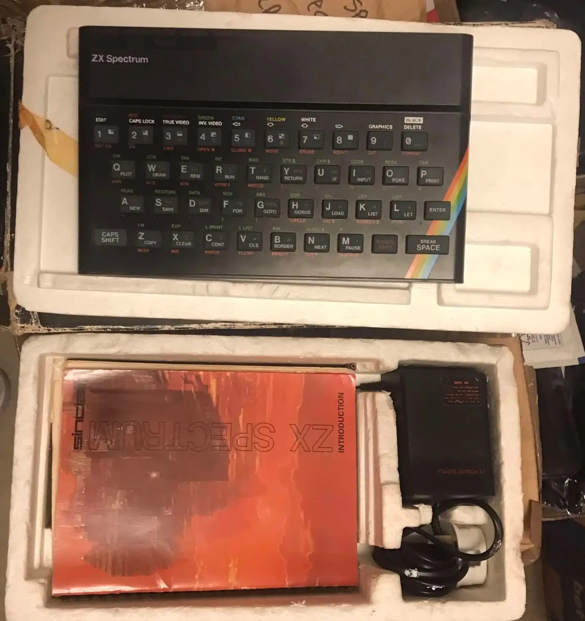 Original Sinclair ZX Spectrum 16K Computer For Sale, Vintage Retro Gaming Magretro