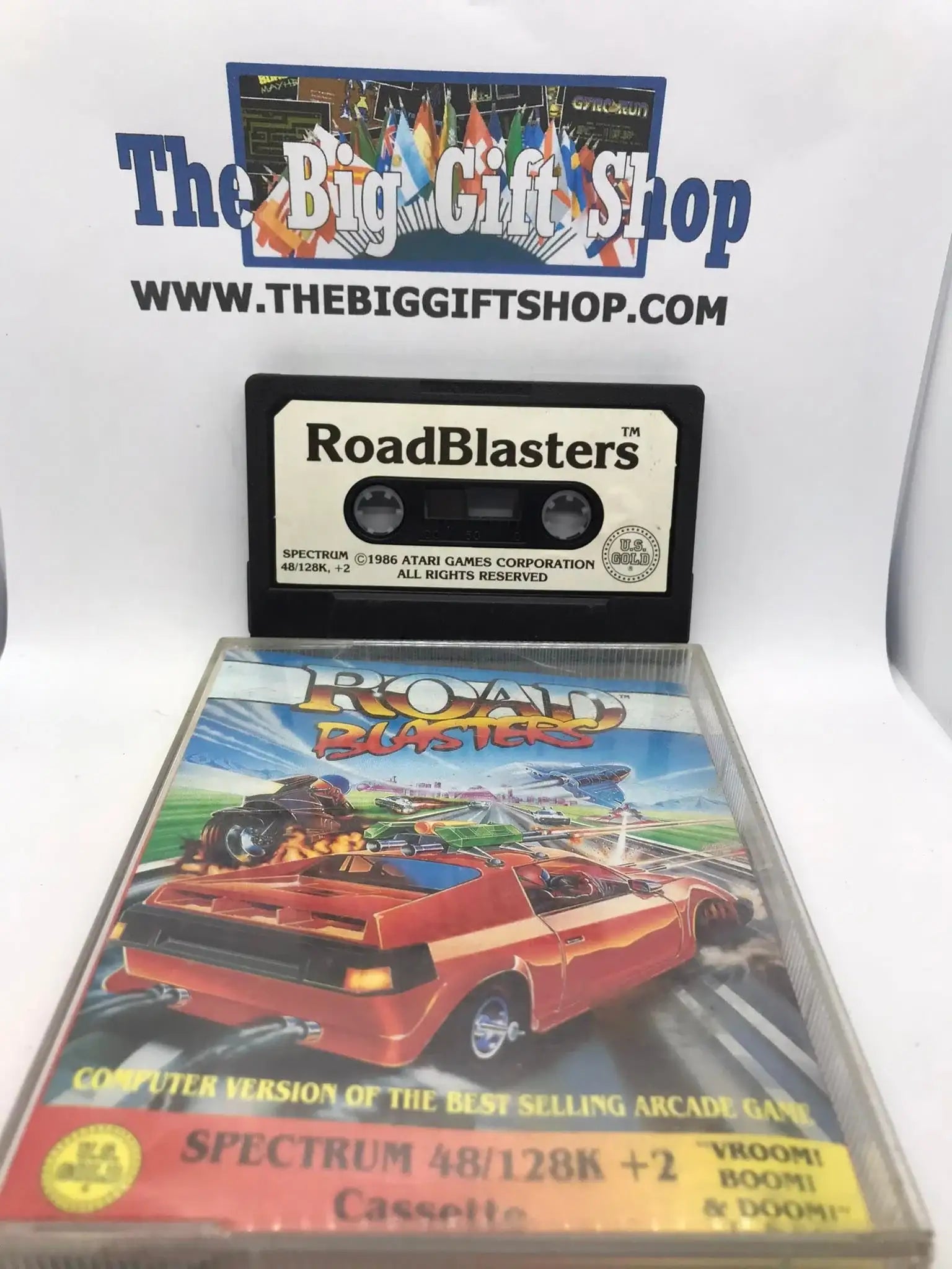 Road Blasters, ZX Spectrum, Released by US Gold Magretro