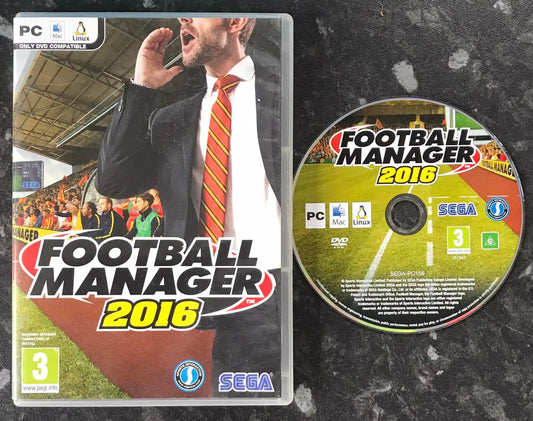 FOOTBALL MANAGER 2016, UK, Pal, PC Game, Mac Game Magretro