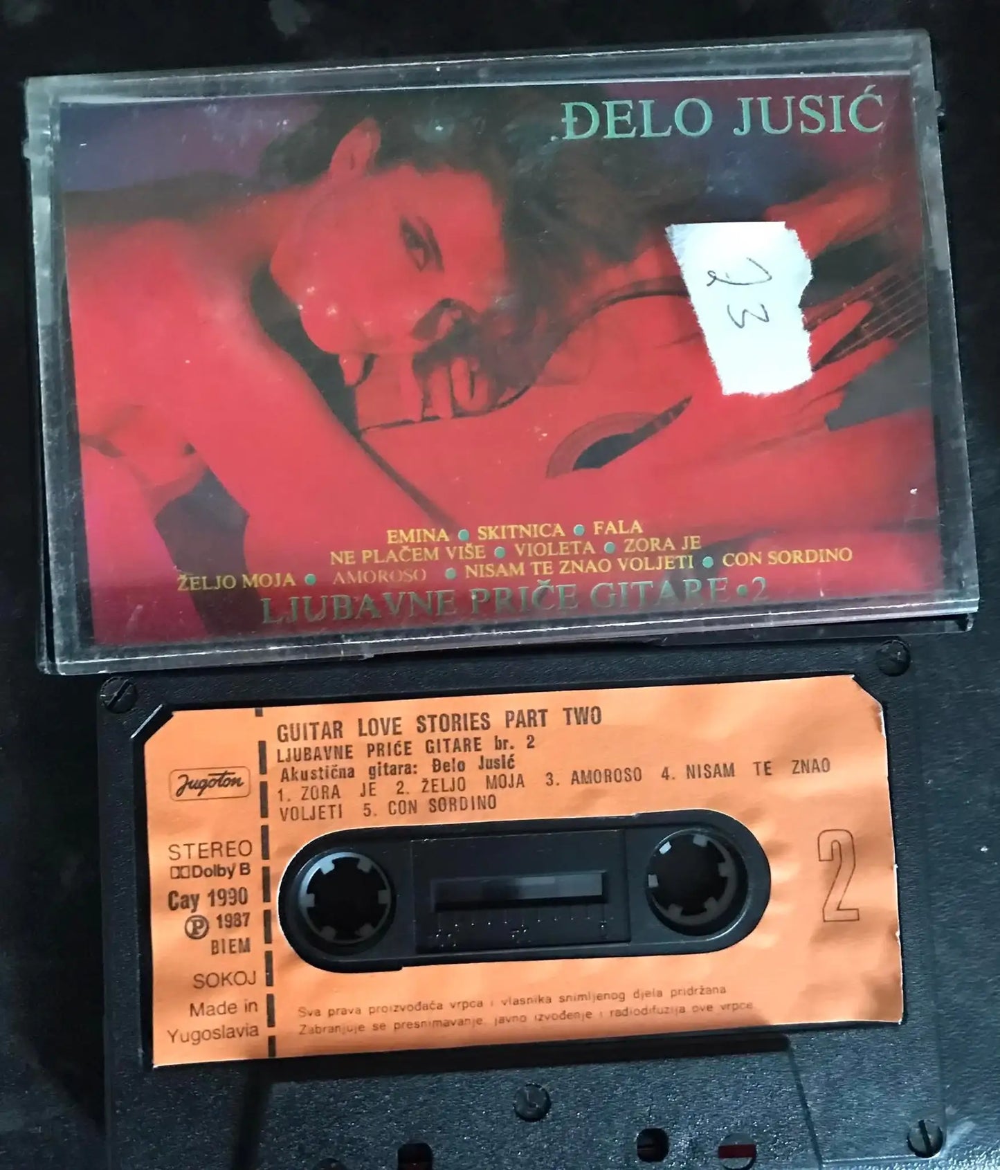 Guitar Love Stories Part Two, Ljubavne Price Gitare, Delo Jusic, CAY 1990 Magretro
