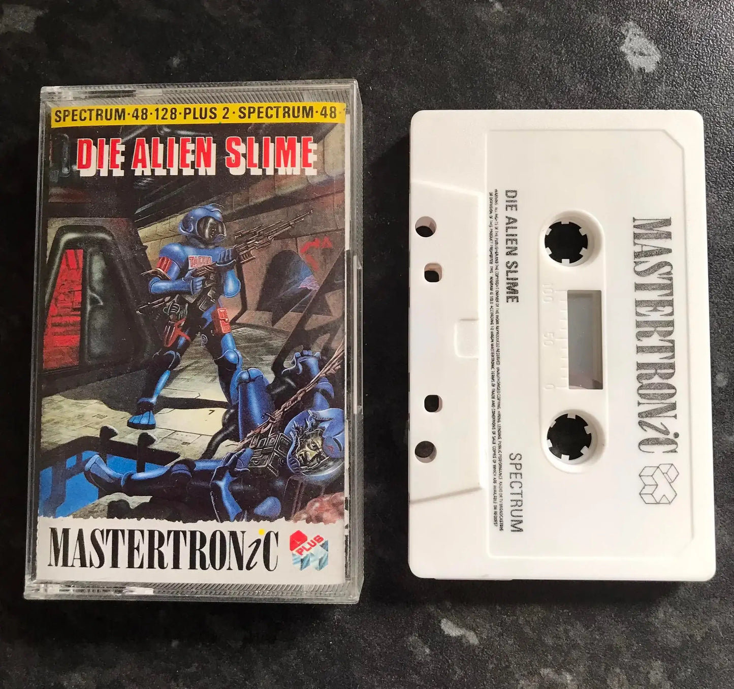 Die Alien Slime (Working), ZX Spectrum, by Mastertronic Magretro