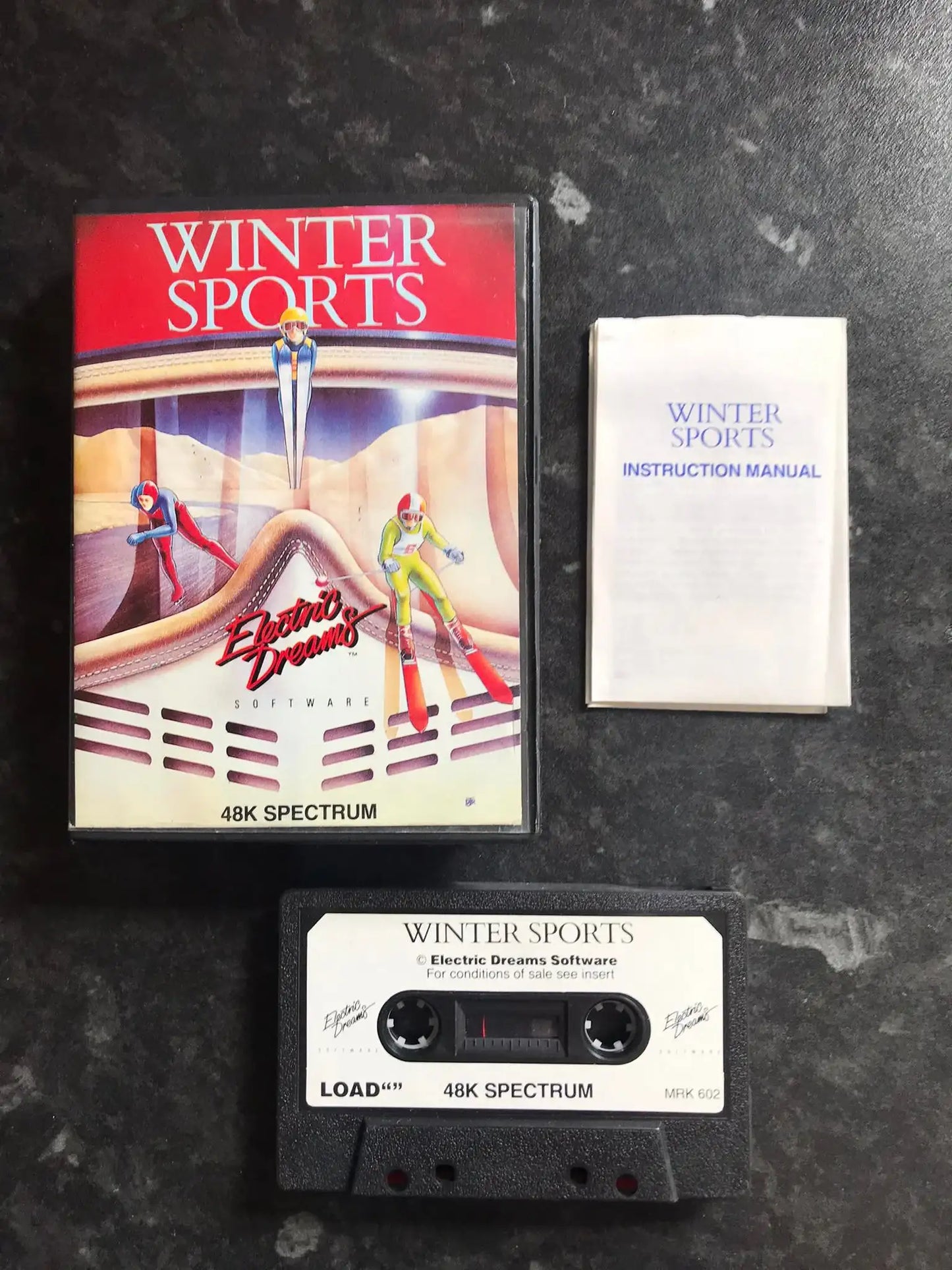 Winter Sports, ZX Spectrum by Electric Dreams, Working Magretro