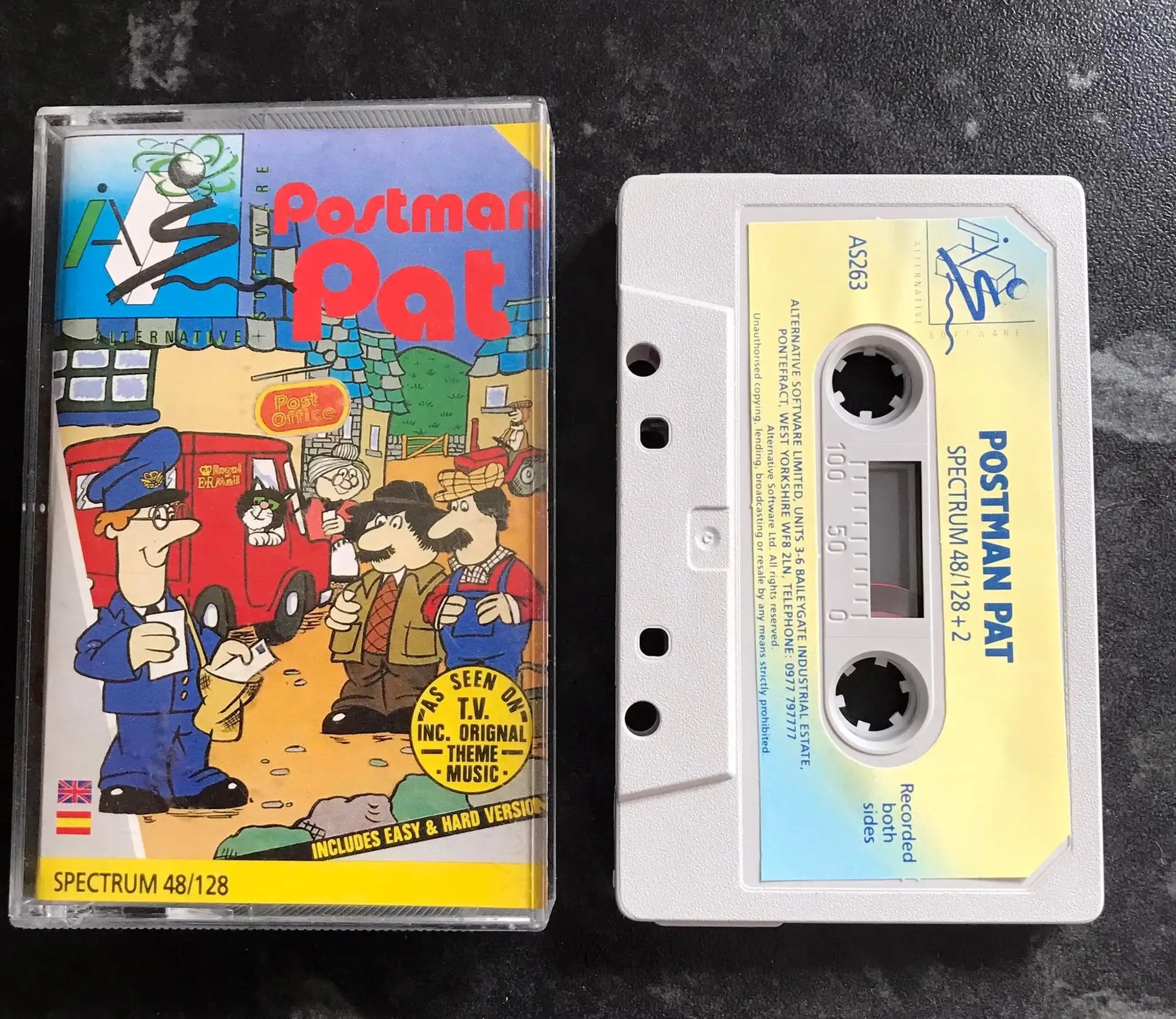 Postman Pat, ZX Spectrum, by Alternative Software Magretro