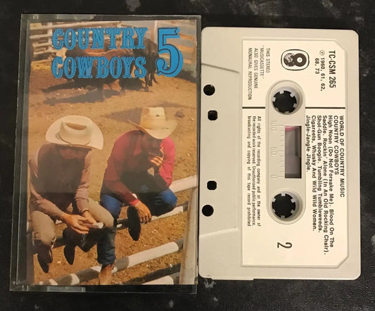 World Of Country Music, Country Cowboys (Tape 5), TC-CSM 265 Magretro
