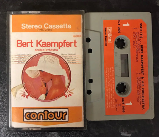 Ssh! It's Bert Kaempfert and his orchestra, Contour, CN4 2009, Vintage Cassette Magretro