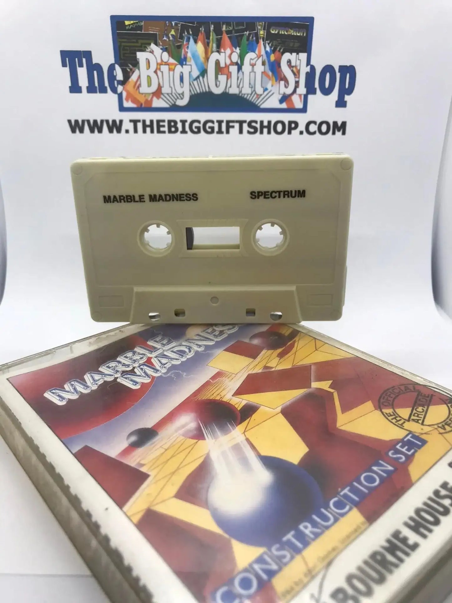 Marble Madness Construction Set (Tested), ZX Spectrum, Melbourne House Magretro