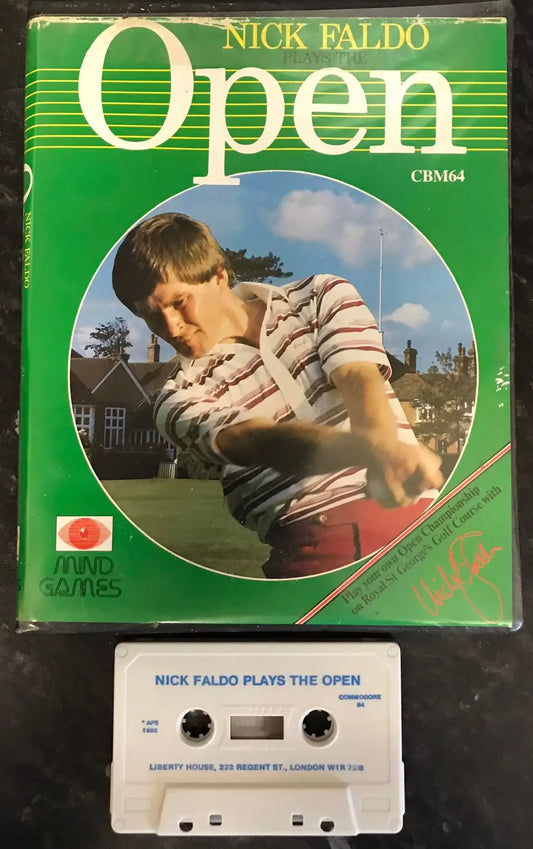 Nick Faldo's Open, C64 Game by Mind Games Magretro