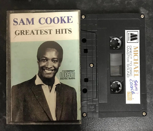 Sam Cooke Greatest Hits Album, Thai Bootleg, P1927, Vintage Cassette Magretro