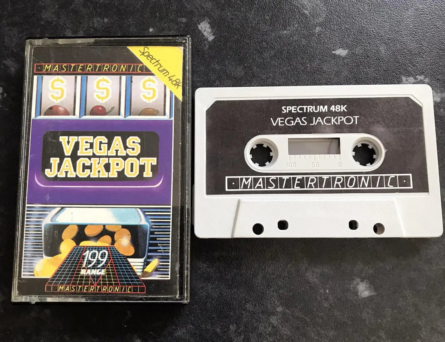 Vegas Jackpot, ZX Spectrum by Mastertronic, Working Magretro