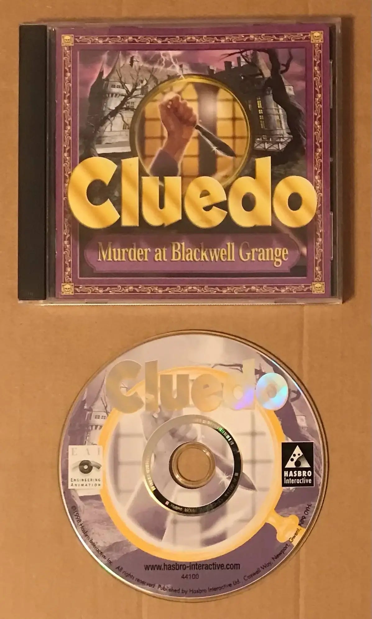 Cluedo: Murder at Blackwell Grange - PC CD-Rom game Magretro