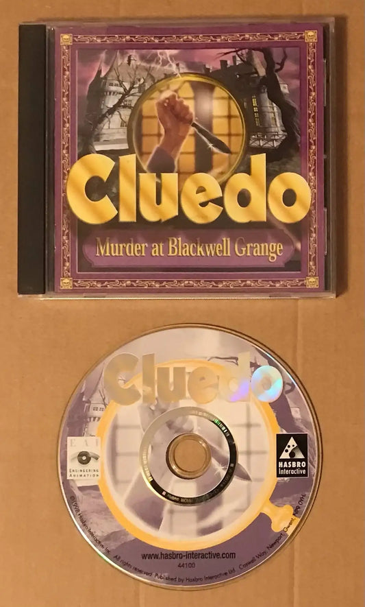 Cluedo: Murder at Blackwell Grange - PC CD-Rom game Magretro