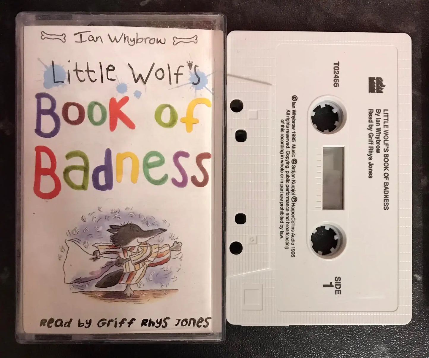 Little Wolf's Book Of Badness by Ian Whybrow, Audiobook, T02466, Early Readers Magretro