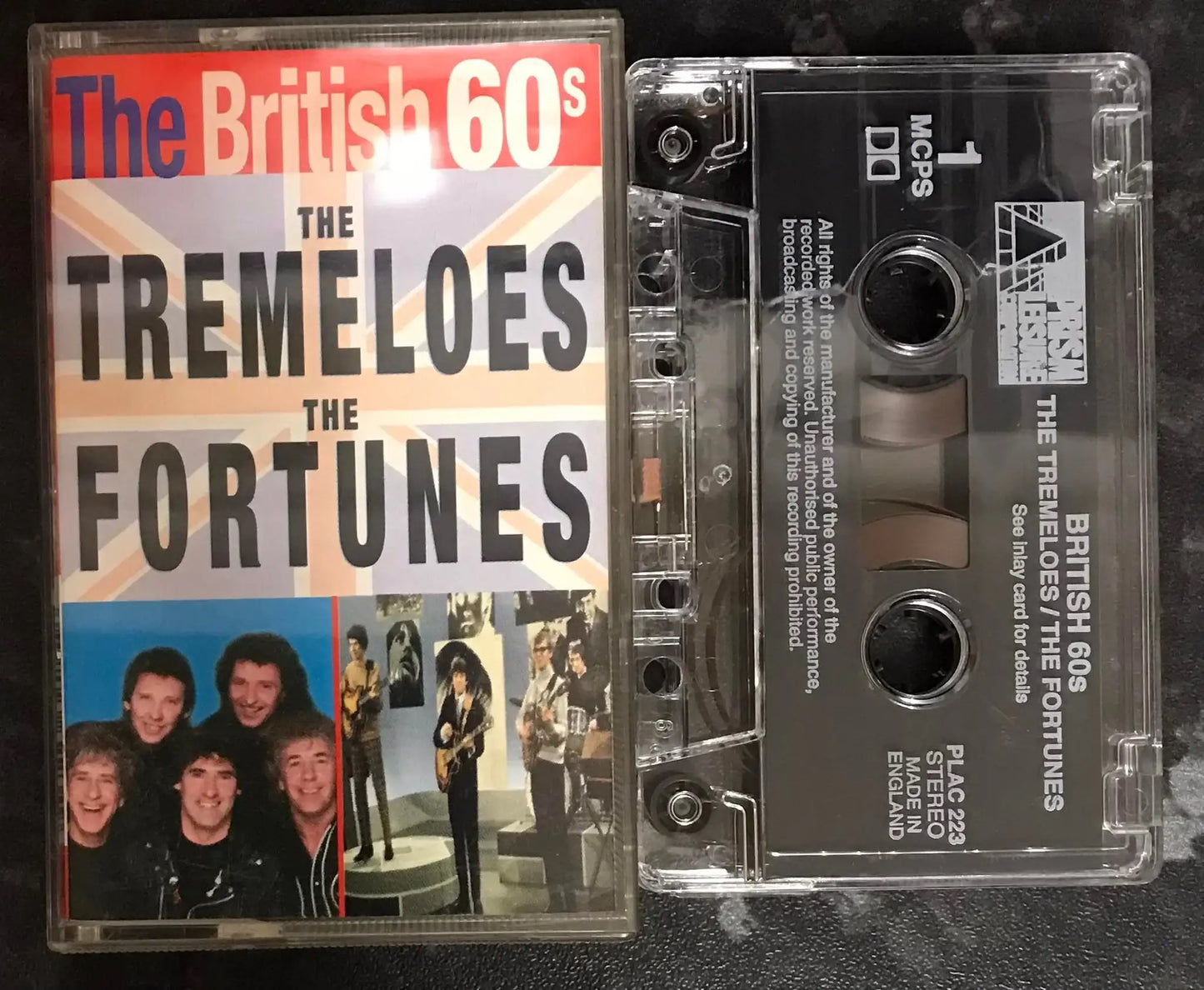 The British 60's, The Tremeloes and The Fortunes, PLAC 223, Vintage Cassette Magretro