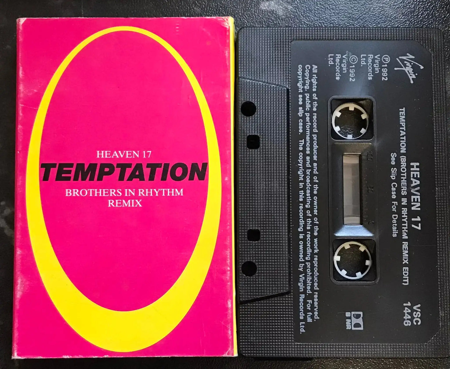 Heaven 17, Temptation, Brothers in Rhythm Remix Single, Virgin, VSC 1446 Magretro