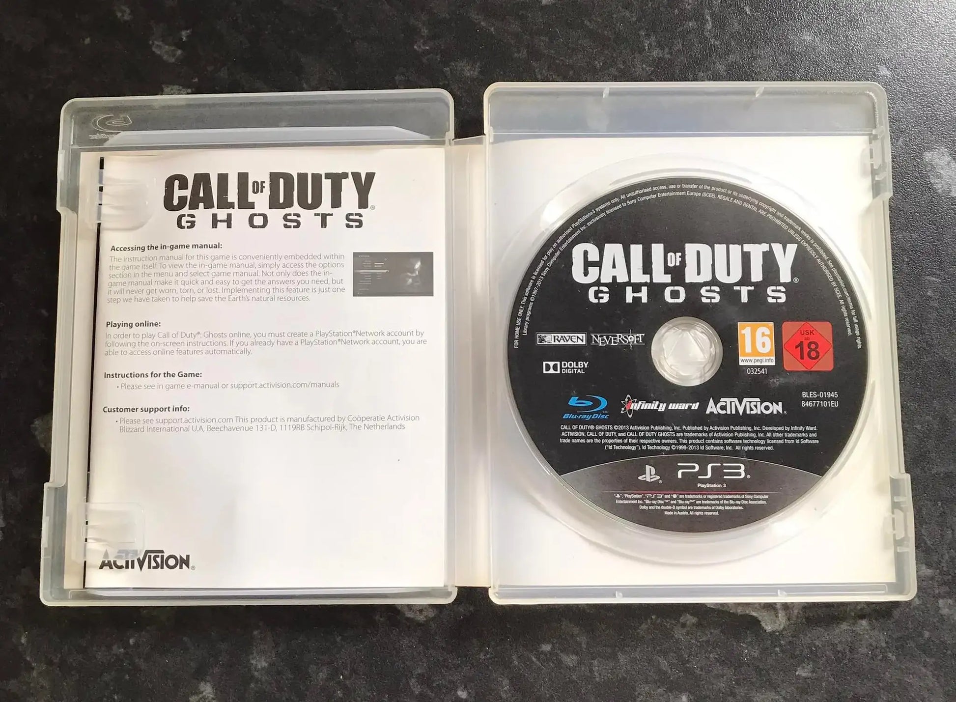 Call of Duty Ghosts, PS3, PAL Magretro