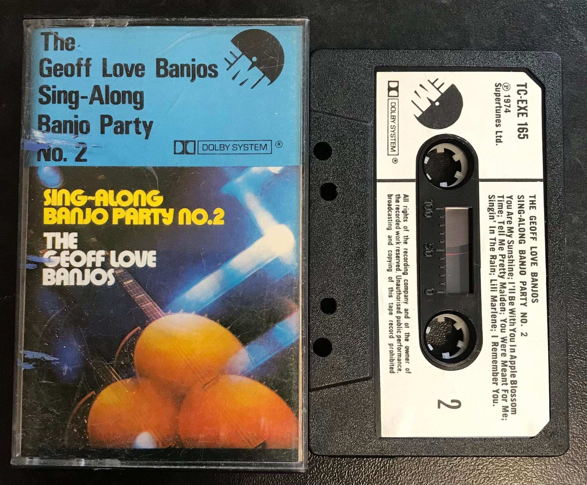 The Geoff Love Banjos, Sing-Along Banjo Party no 2, tc-exe 165, EMI Magretro