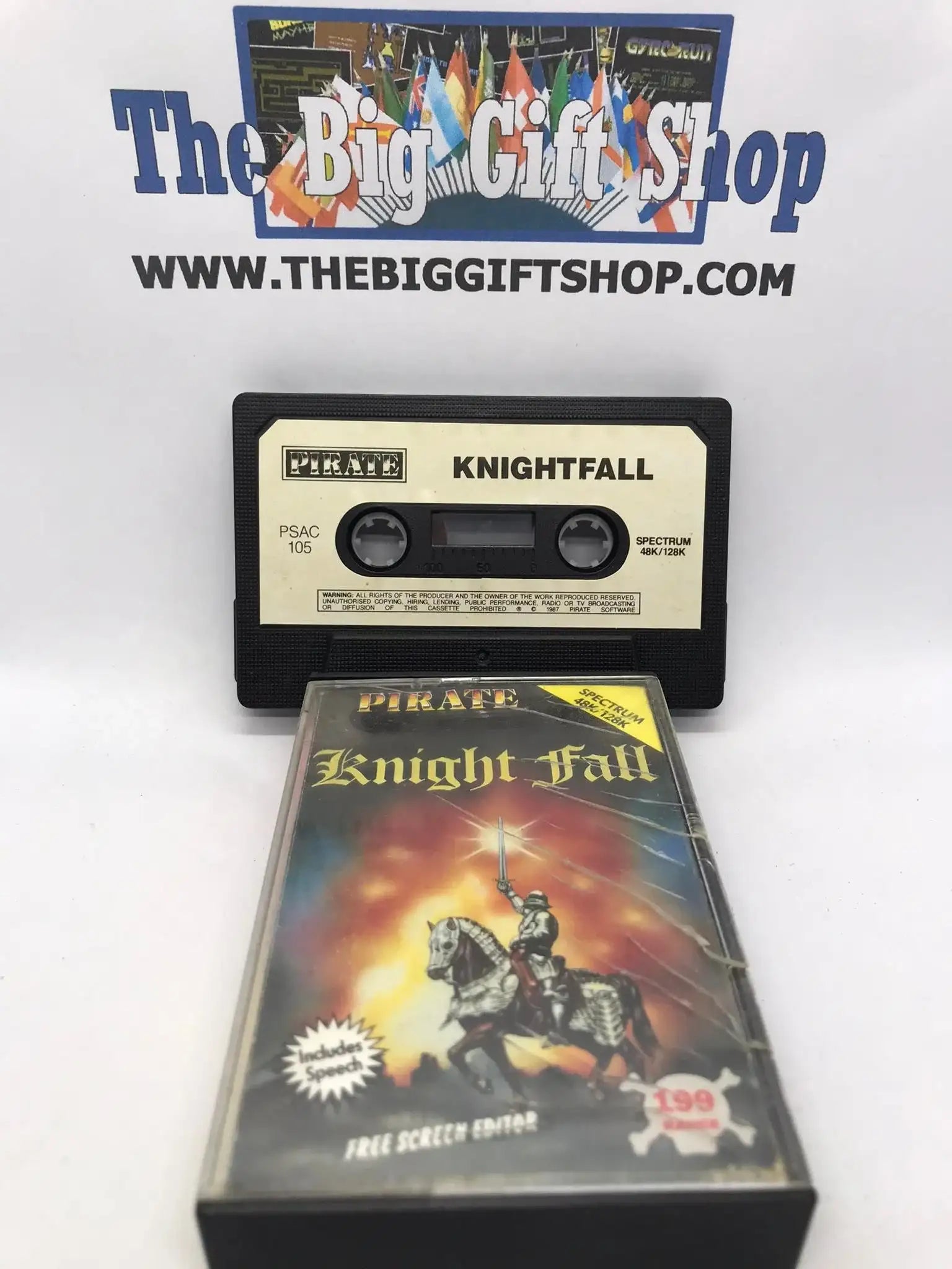 Knight Fall (Tested Working), ZX Spectrum, Released by Pirate software Ltd RARE Magretro