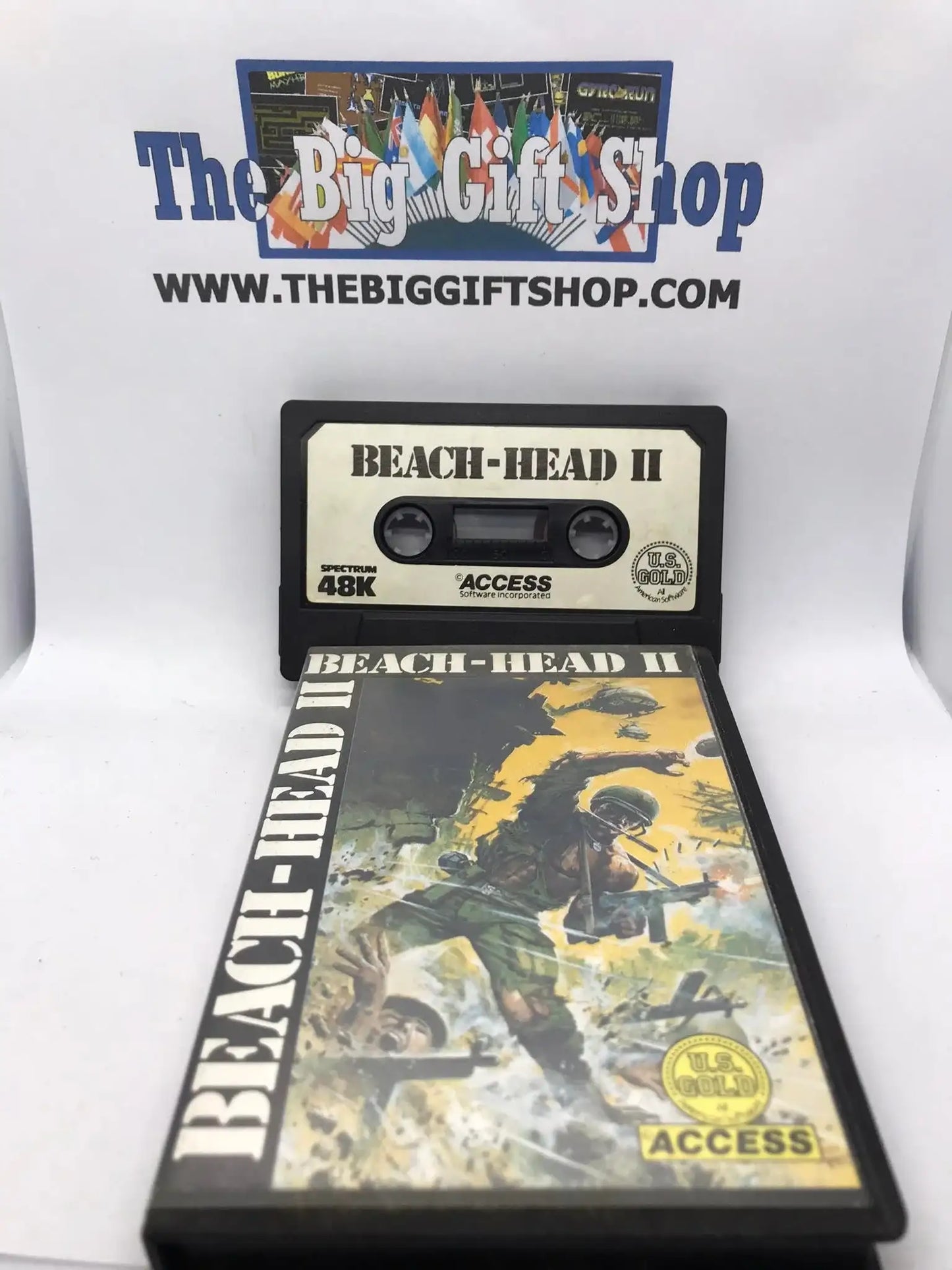 Beach Head II, ZX Spectrum by US Gold Magretro