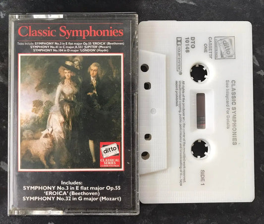 Classic Symphonies, Cassette One Ditto Release DTO 10146, Vintage Cassette Magretro