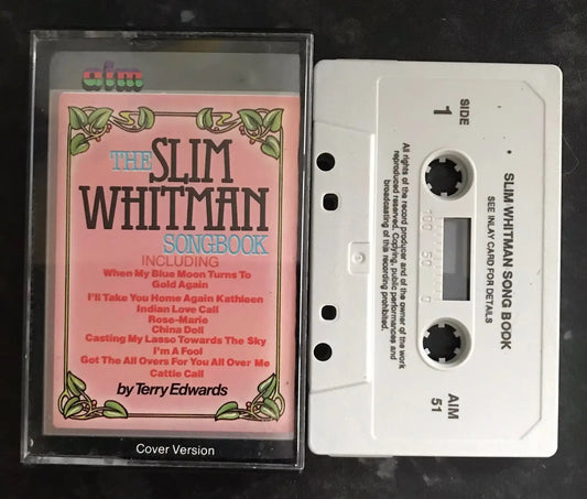 The Slim Whitman Song Book Album, AIM, AM51, Terry Edwards, Vintage Cassette Magretro