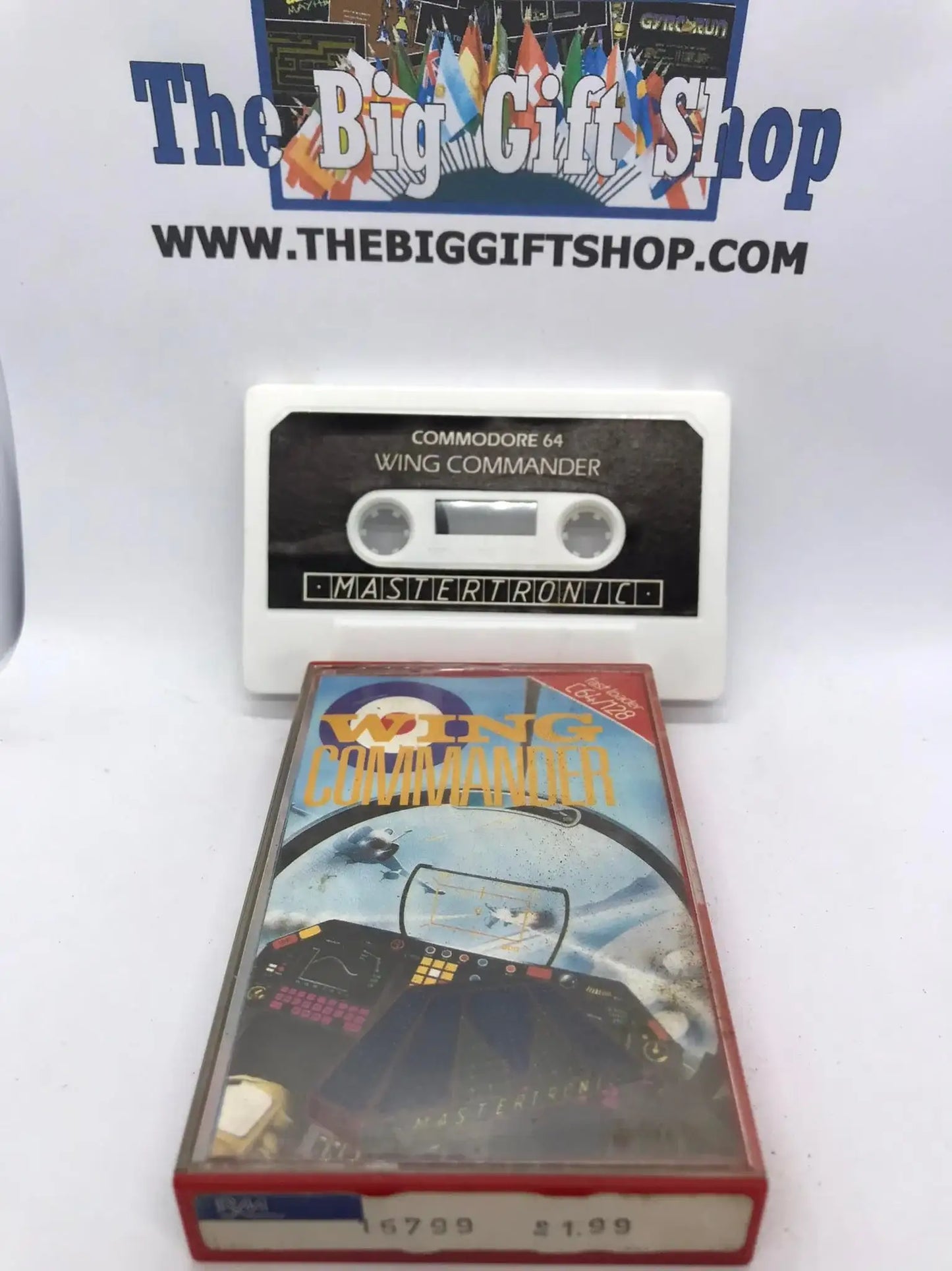 Wing Commander, C64 Game, Released by Mastertronic, WORKING Magretro