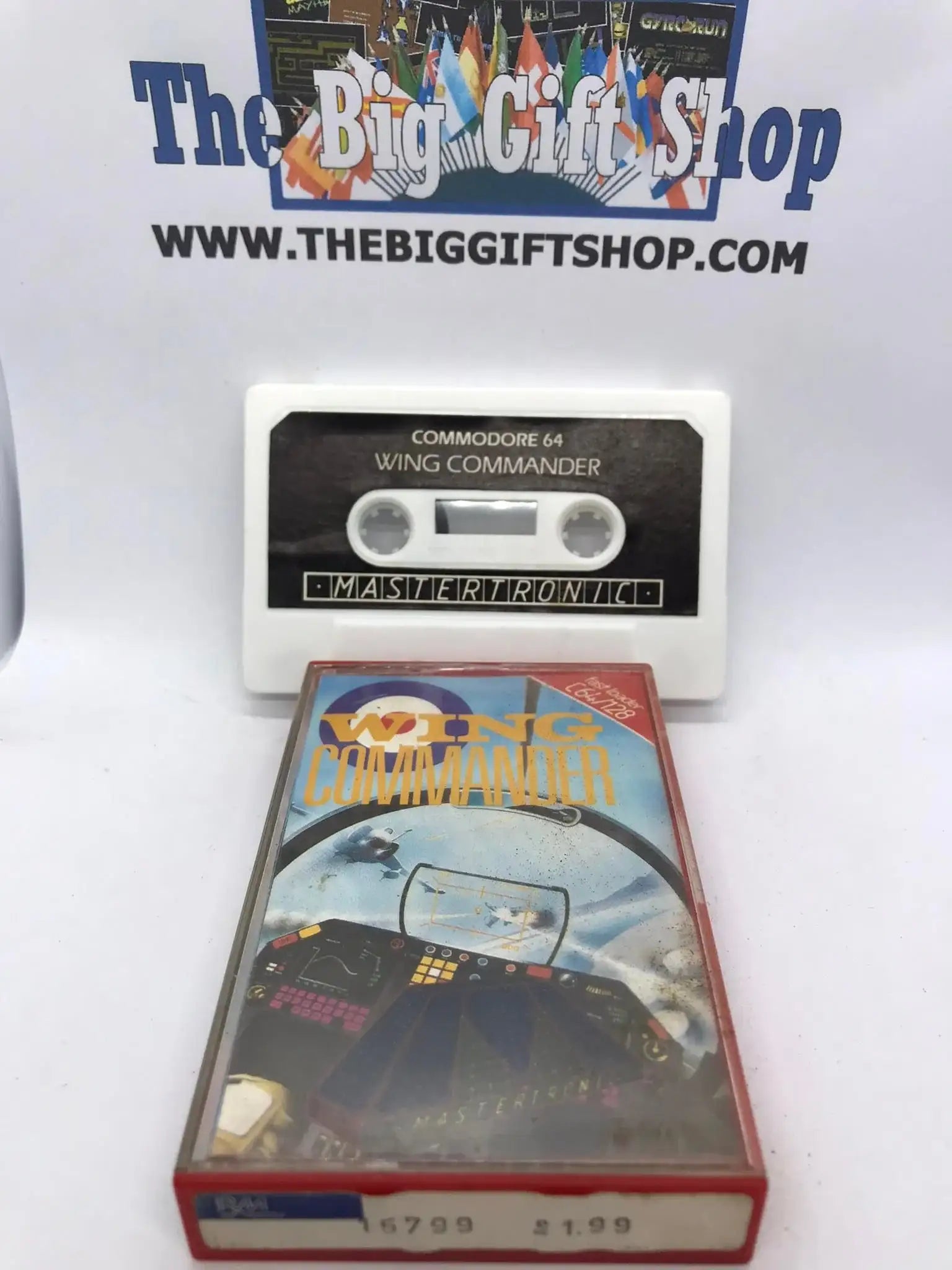 Wing Commander, C64 Game, Released by Mastertronic, WORKING Magretro