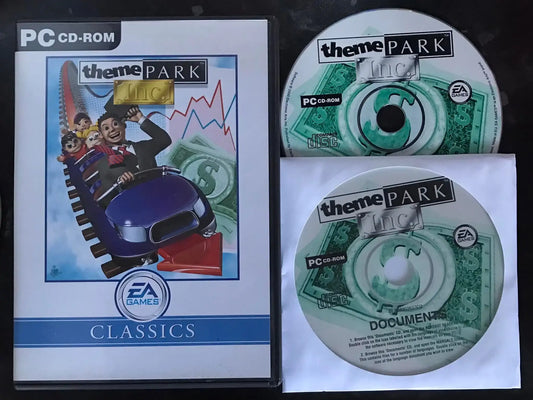 Theme Park INC, EA Games Classics, PC Game Magretro