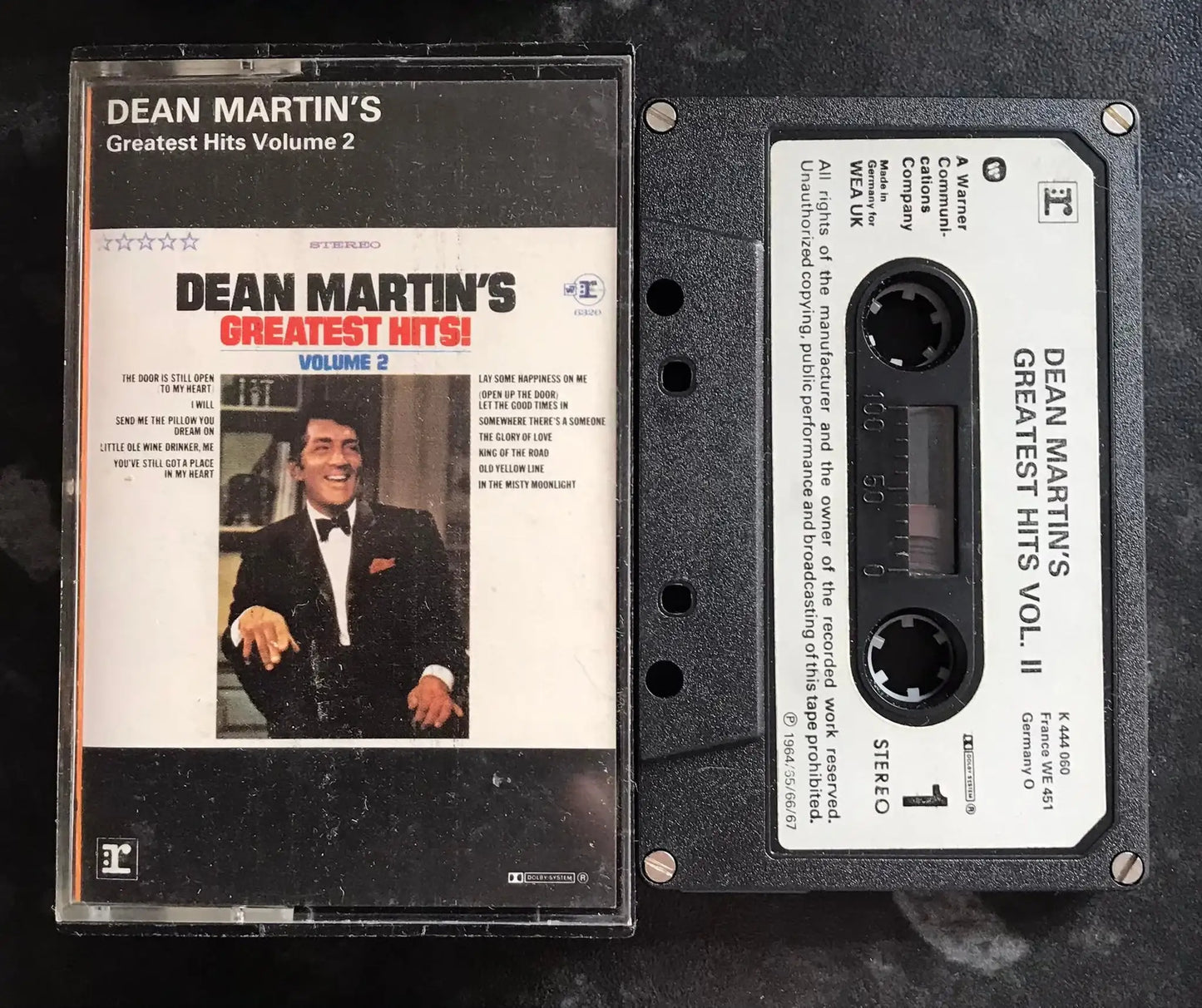 Dean Martin's Greatest Hits Vol 2 Album, Reprise Records, K 444 060 Magretro