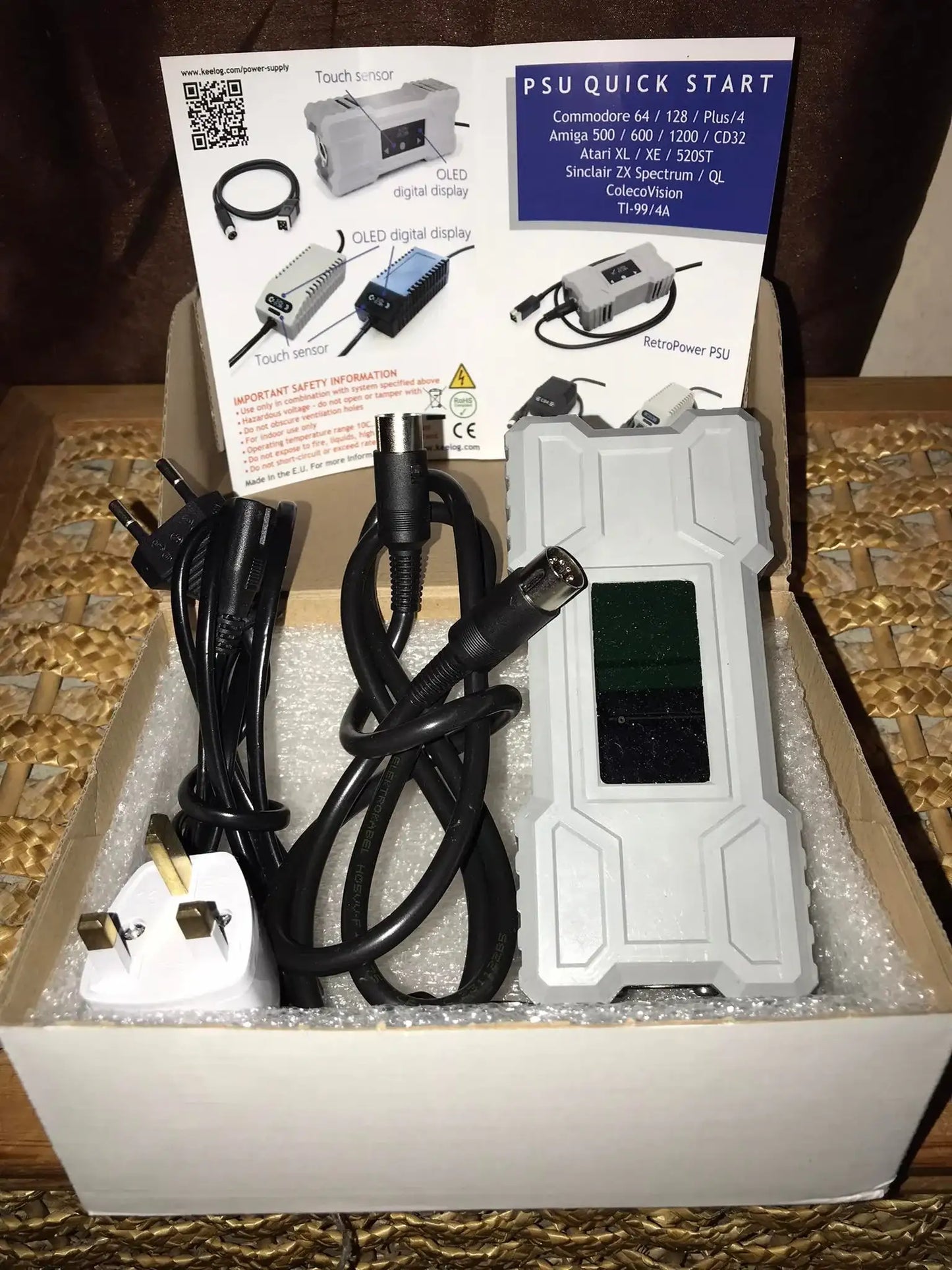 BRAND NEW C64 PSU - Regulated Power Supply Voltage Controlled Unit Magretro