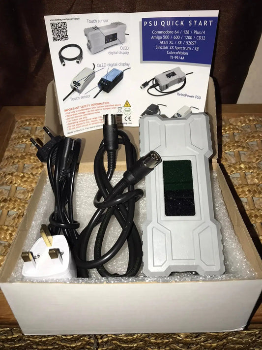 BRAND NEW C64 PSU - Regulated Power Supply Voltage Controlled Unit Magretro