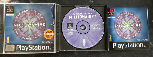 Who Wants To Be A Millionaire?, PS1 Playstation One Game (PAL UK), no instr Magretro