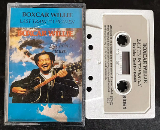 Boxcar Willie, Last Train To Heaven Album, Spartan, SPMC 101, Vintage Cassette Magretro