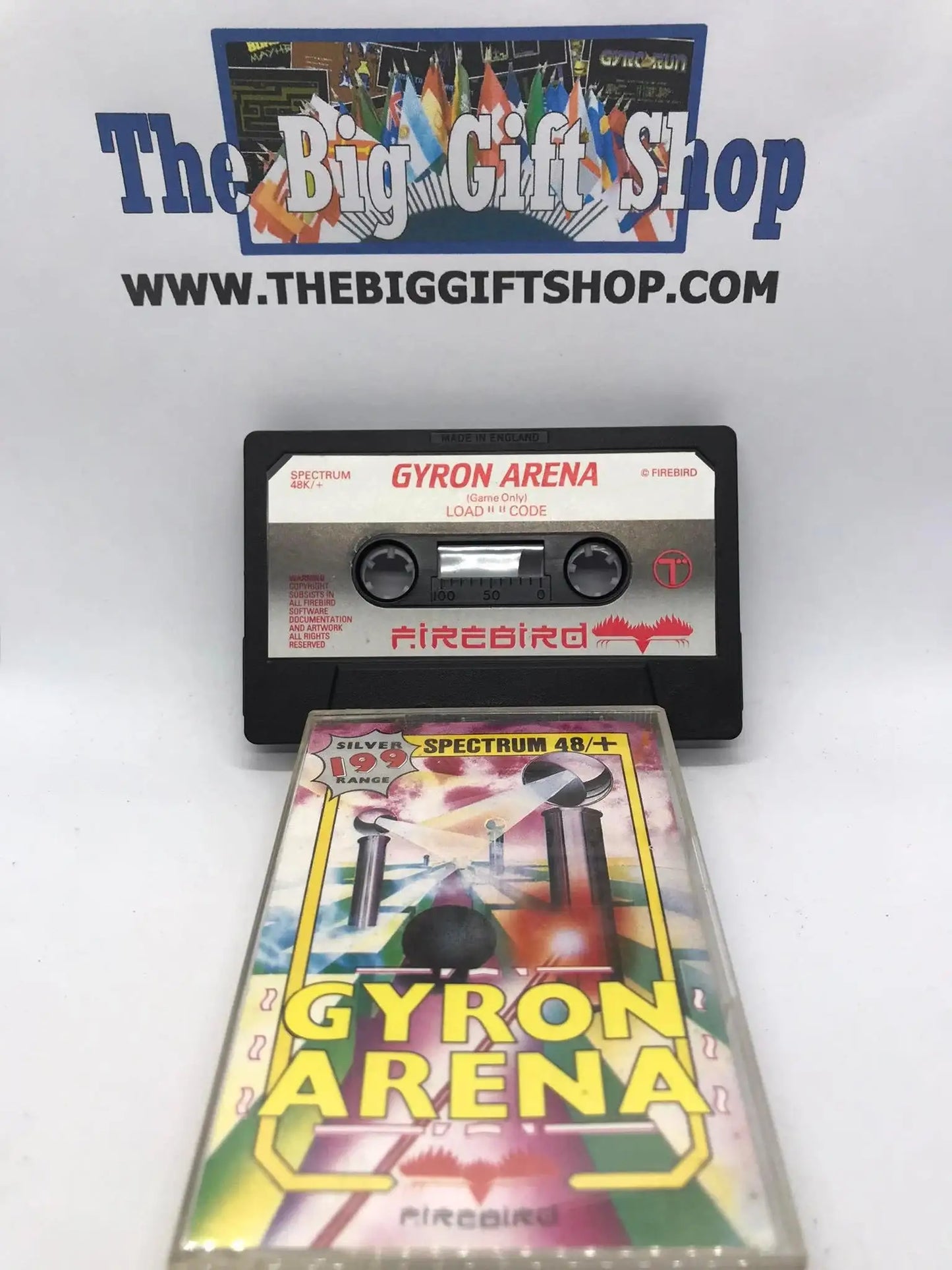 Gyron Arena (tested working), ZX Spectrum, Released by Firebird Software Ltd Magretro