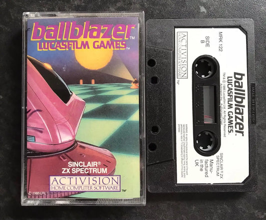 Ballblazer by Activision / Lucasfilm, ZX Spectrum Game, Working Magretro