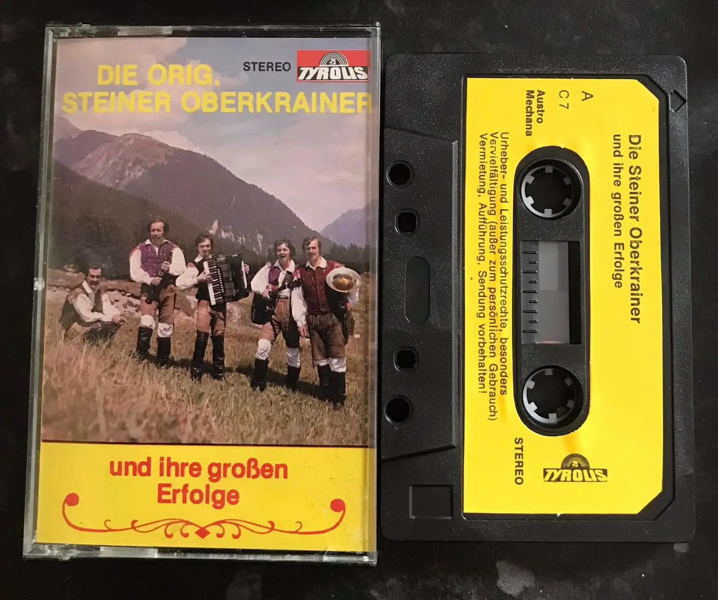 Die Steiner Oberkrainer und ihre groBen effolge Album, Tyrolis C7 Magretro