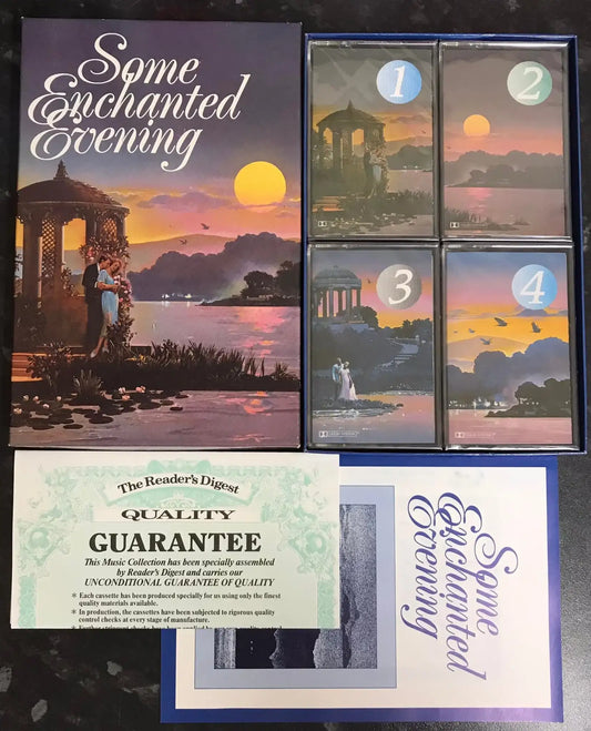 Some Enchanted Evening 4 tape collection Album, Vintage Cassette Magretro