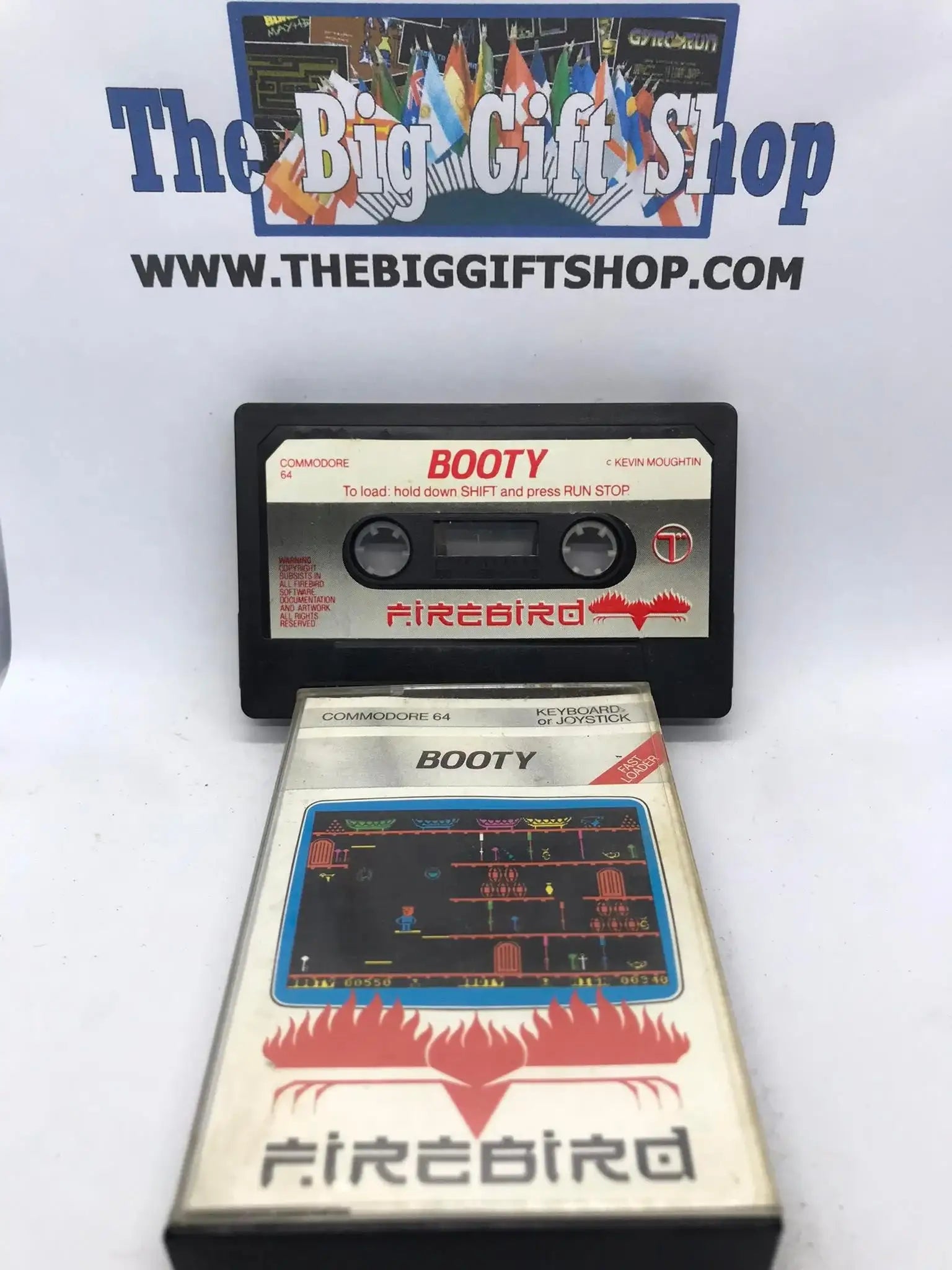 Booty, C64, Released by Firebird Software Ltd, WORKING Magretro