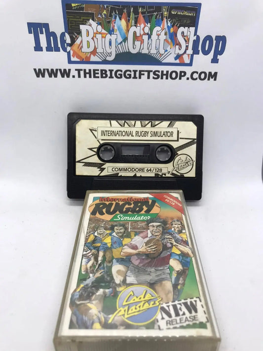 International Rugby Simulator, C64 Game, Released by Codemasters Magretro