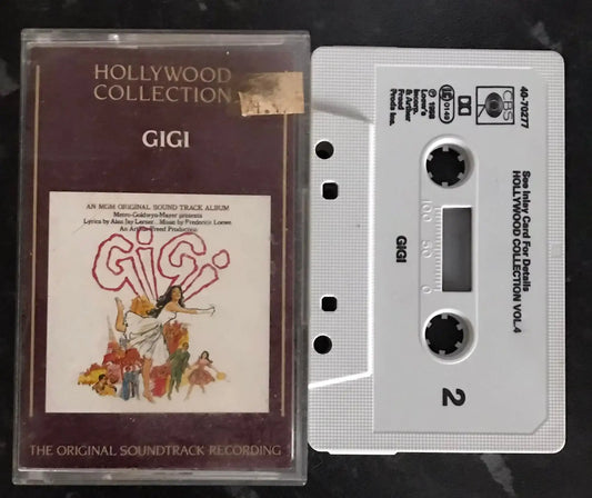 Gigi Soundtrack, Hollywood Collection Vol 4, CBS, 40-70277, Vintage Cassette Magretro
