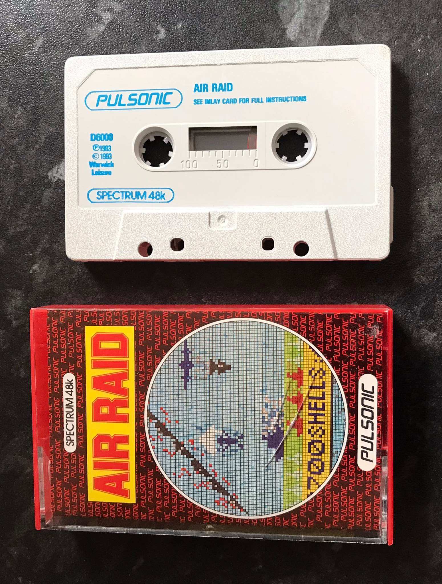 Air Raid, ZX Spectrum, by Pulsonic (RARE), Working Magretro