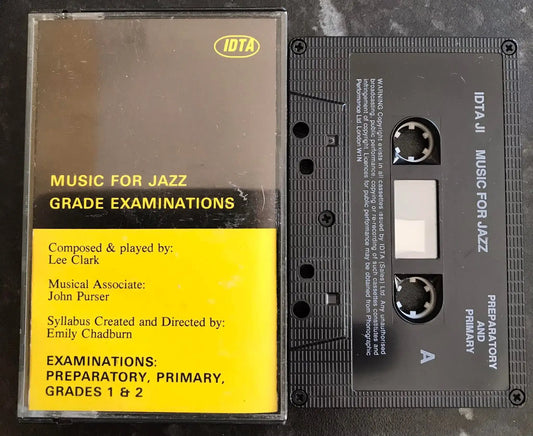 Music For Jazz, Grade Examinations, Primary 1 & 2, idta j1, Vintage Cassette Magretro