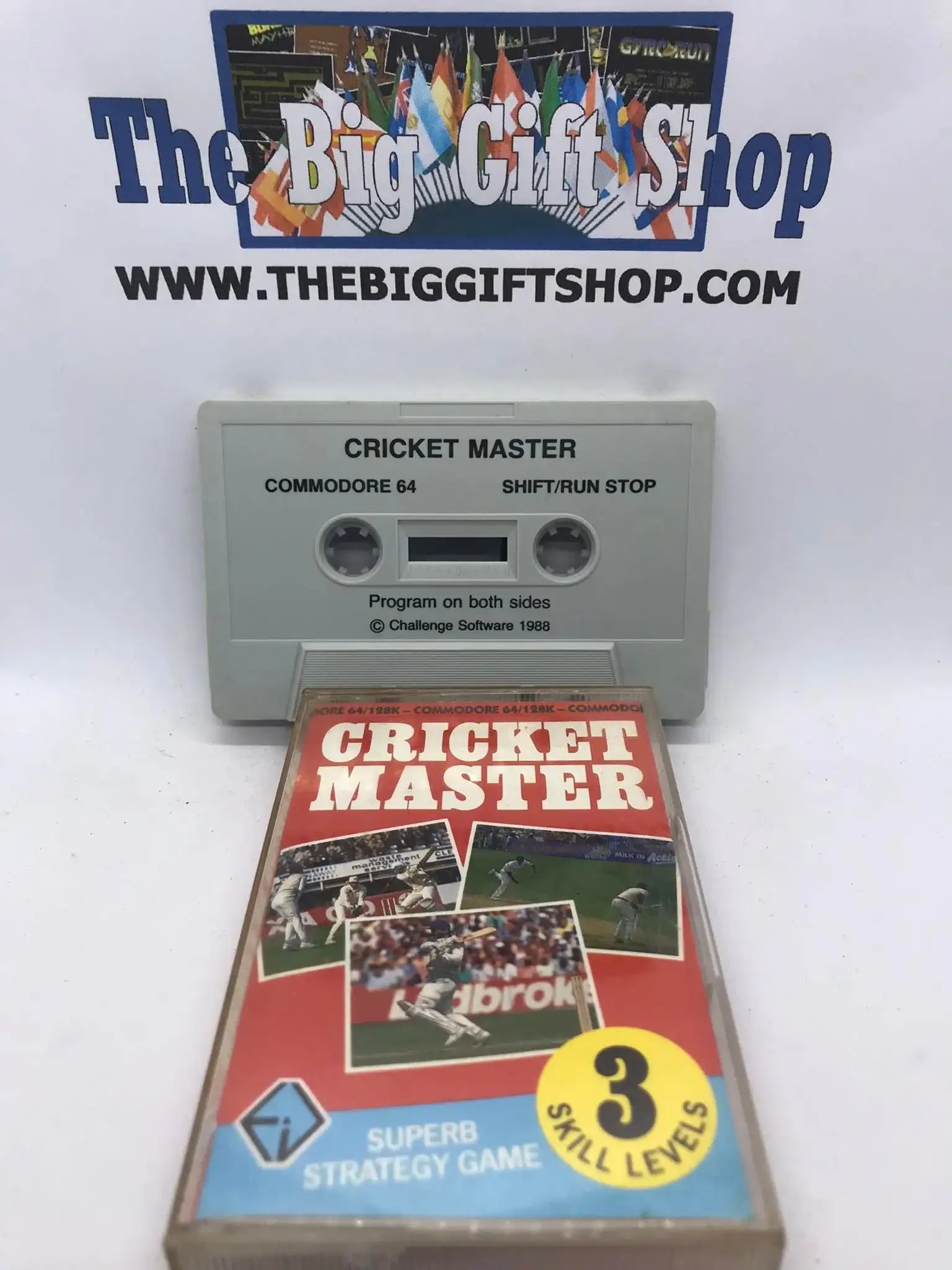 Cricket Master (Challenge Software), C64 Game, WORKING Magretro
