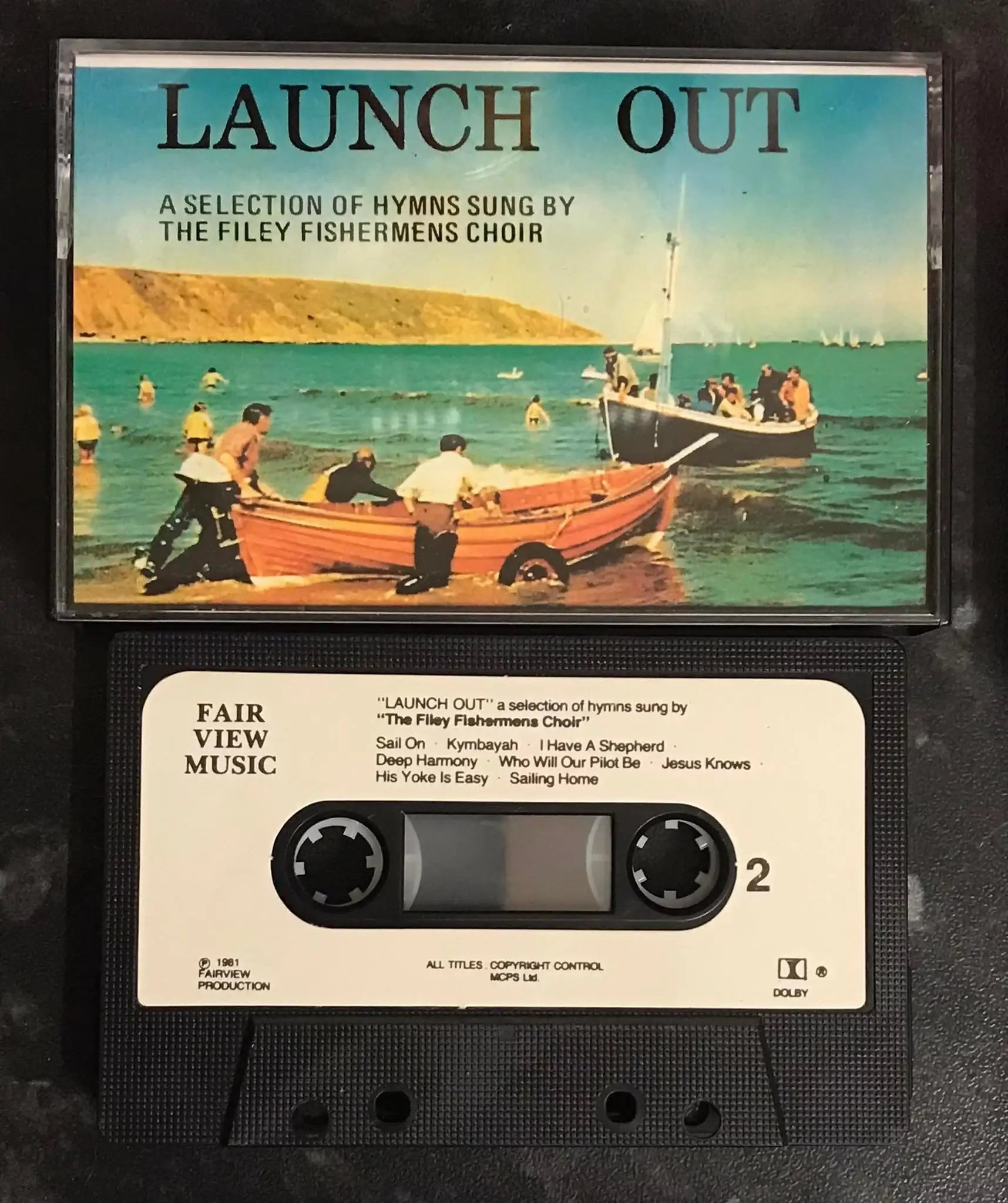 The Filey Fishermens Choir, Launch Out Album, Vintage Cassette Magretro