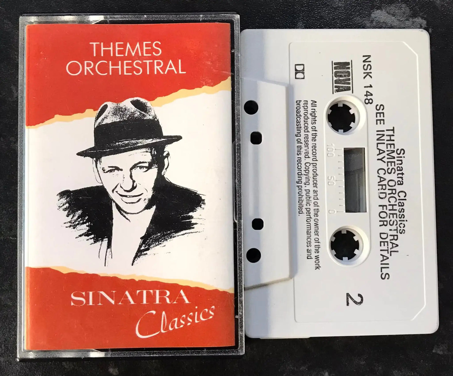 Themes Orchestral, Sinatra Classics Album, NSK 148, Nova, Vintage Cassette Magretro